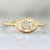 Spring Beauty Champagne Oval Cut Diamond Ring