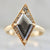 Gamma Rustic Grey Kite Rose Cut Diamond Ring