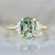 2.36 Carat Mirella Mint Oval Cut Sapphire Ring