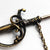 0.02ct Old European Cut 14K & Silver Sword Pin 22757-01