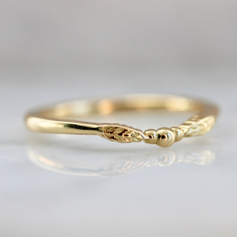 Clementine Curved Stacking Band