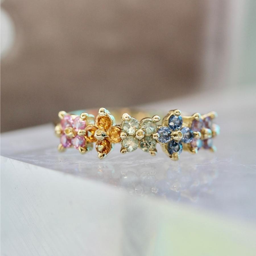 Flower Power Sapphire Medley Band