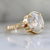 Reverie Icey Oval Rose Cut Diamond Ring