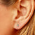 .36 Carats Total Teal Oval Cut Montana Sapphire Earrings