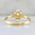 Adagio Icy Salt & Pepper Oval Cut Diamond Ring