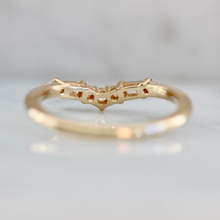 Clementine Curved Stacking Band