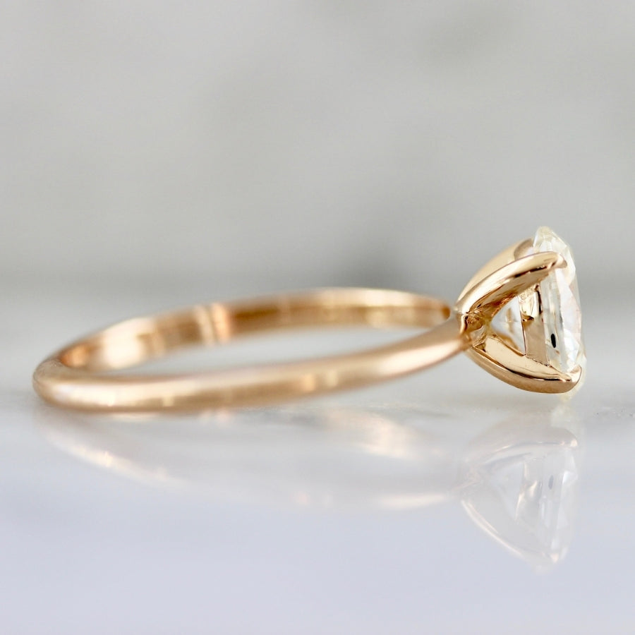 Reims Champagne Oval Cut Diamond Ring