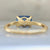 Sunrise Bay Blue Emerald Cut Ceylon Sapphire Ring
