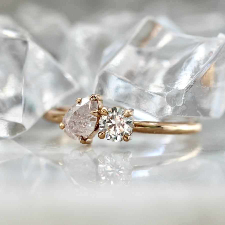 Strawberry Sundae Moi et Toi Diamond Ring