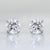 .48 Carats Total Round Cut Diamond Earrings