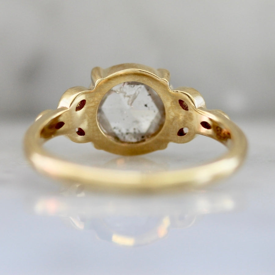 Aisling Round Rose Cut Diamond Ring