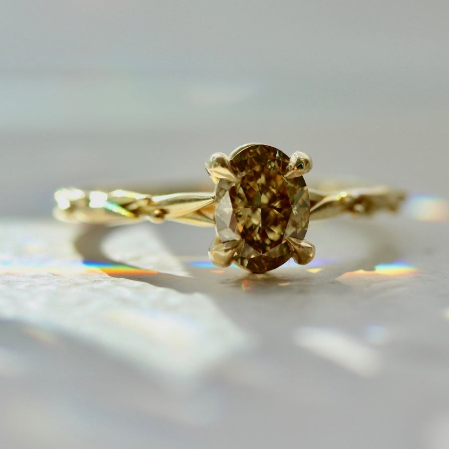 2.70ct Green Princess Diamond Engagement Ring Bridal Set 14k Black Gld