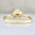 New Dawn Yellow Round Brilliant Cut Diamond Ring