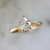 Lumos Icey Pear Cut Diamond Ring