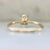 Harvest Moon Yellow Oval Cut Diamond Ring
