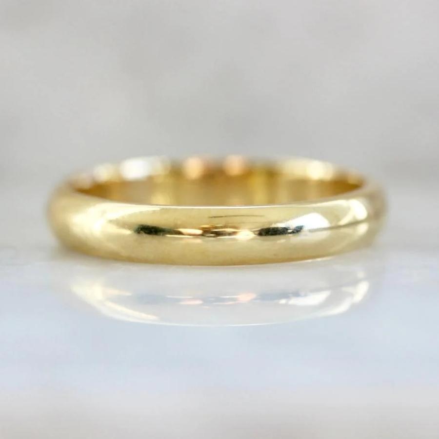 4mm Gold Band