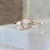 Love Potion Round Rose Cut Moonstone Ring