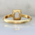 Esmee Champagne Rectangle Step Cut Diamond Ring