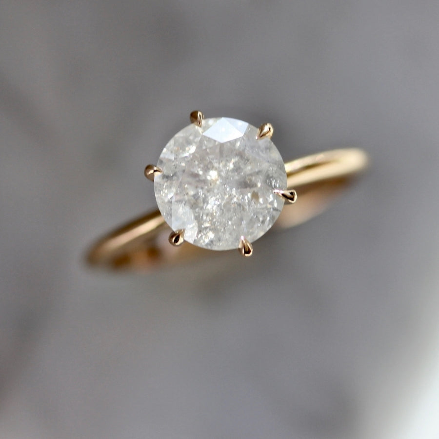 
            Chantilly 2.17 Carat Icey Round Brilliant Cut Diamond Ring