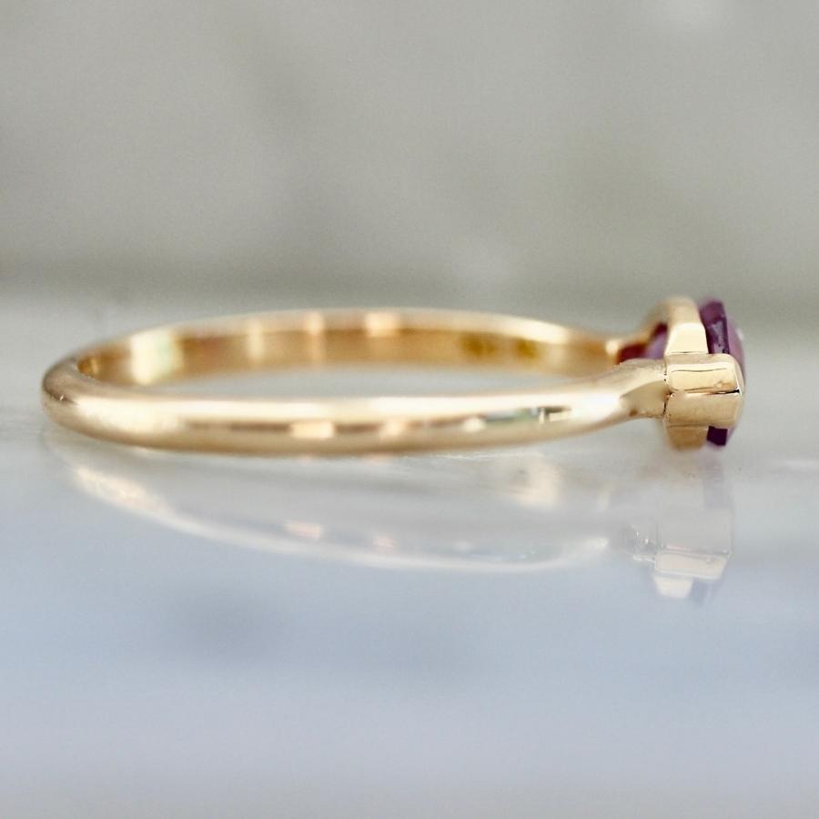 Sasha Geo Marquise Cut Sapphire Ring