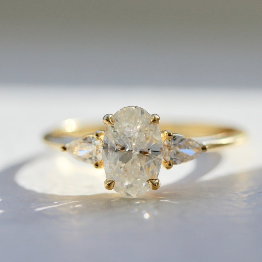 Icy salt and pepper diamond Clearance