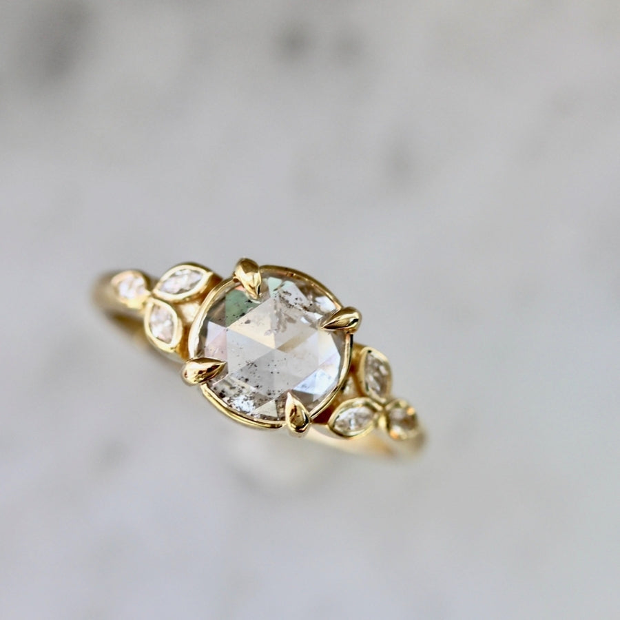 Aisling Round Rose Cut Diamond Ring