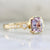 Heartbreaker Pink Radiant Cut Sapphire Ring