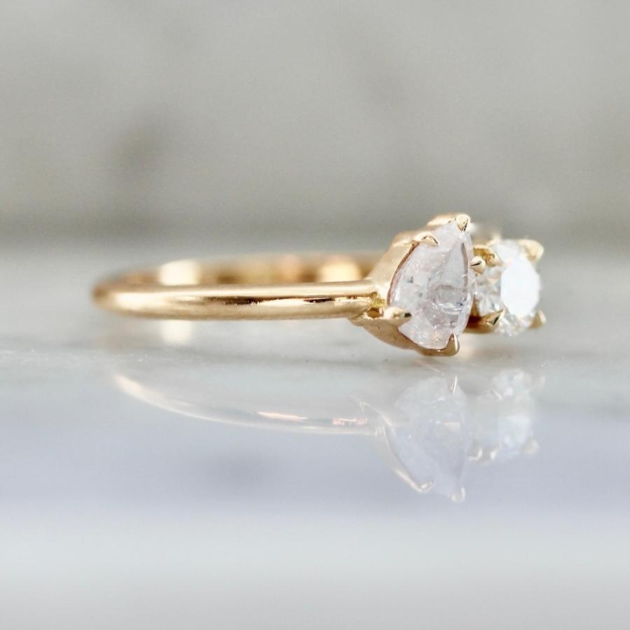 Strawberry Sundae Moi et Toi Diamond Ring