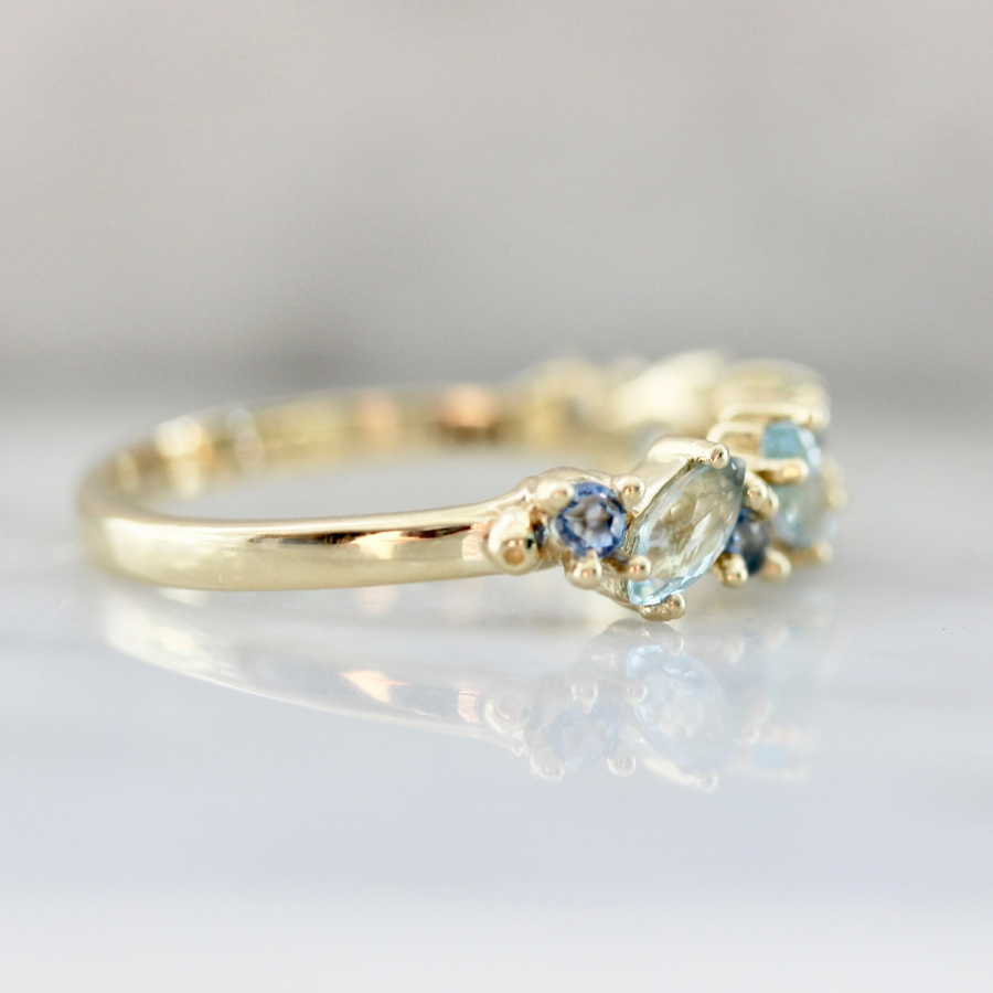 Looking Glass Sapphire & Topaz Medley Band