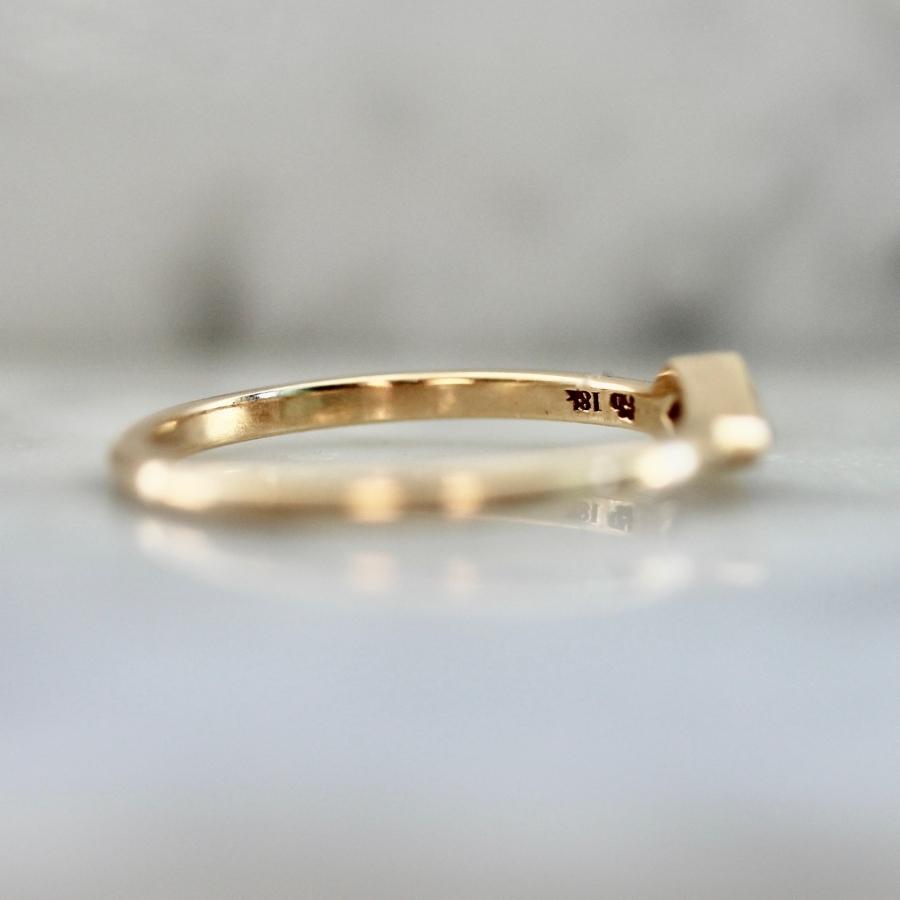 After Hours White Kite Cut Diamond Ring