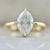 Andromeda Icy Oval Cut Diamond Ring