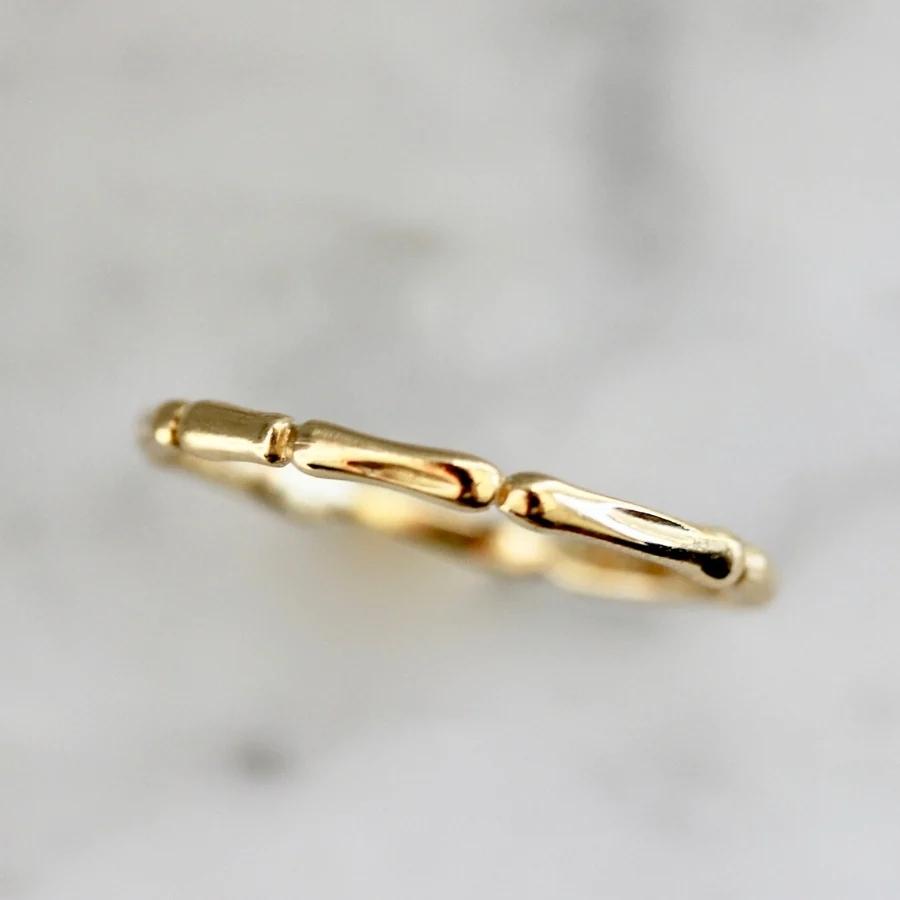 Bamboo Fine Gold Band