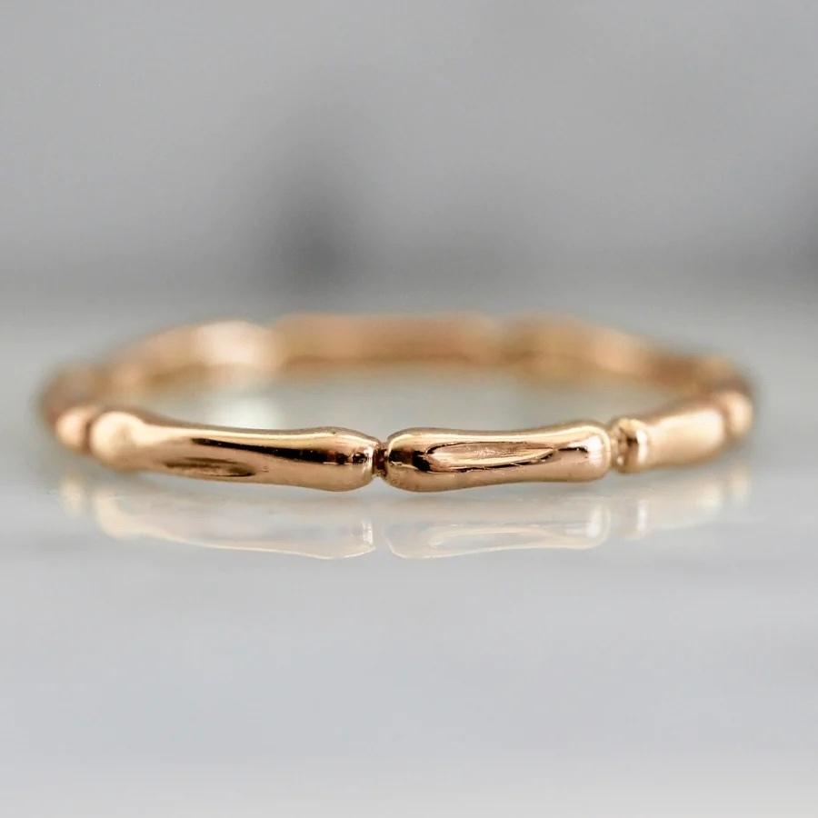 Bamboo Fine Gold Band