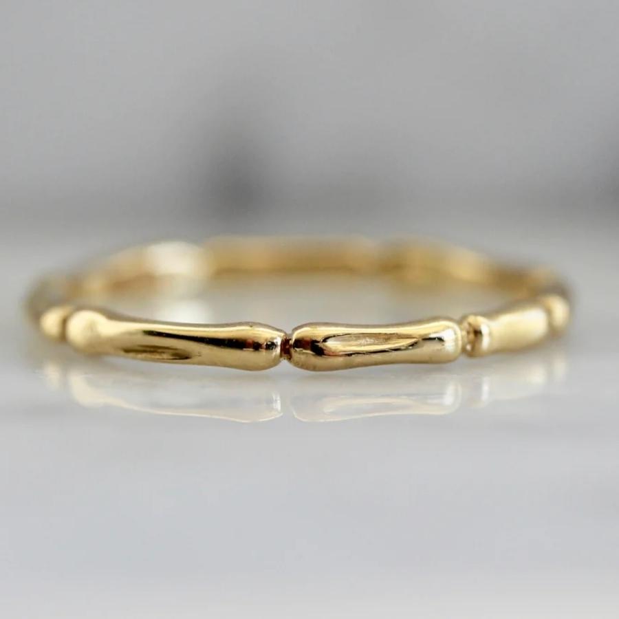 Bamboo Fine Gold Band