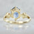 Big Bang Blue Oval Cut Sapphire Ring