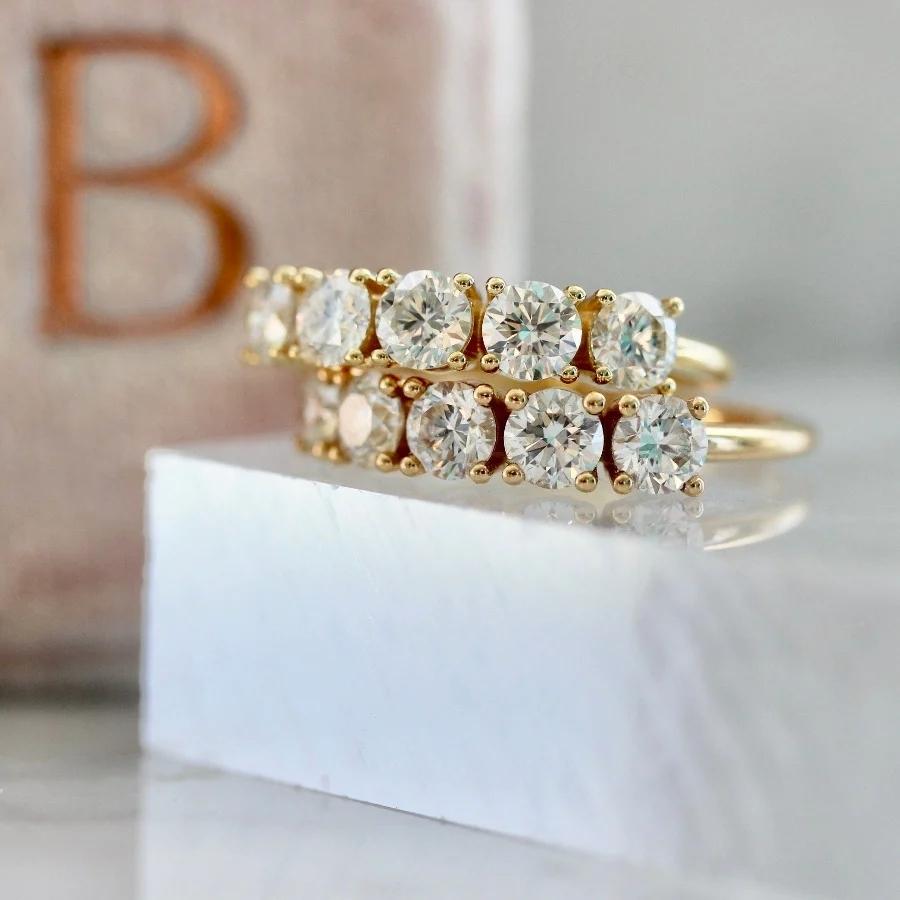 Big Love Five Stone Diamond Band