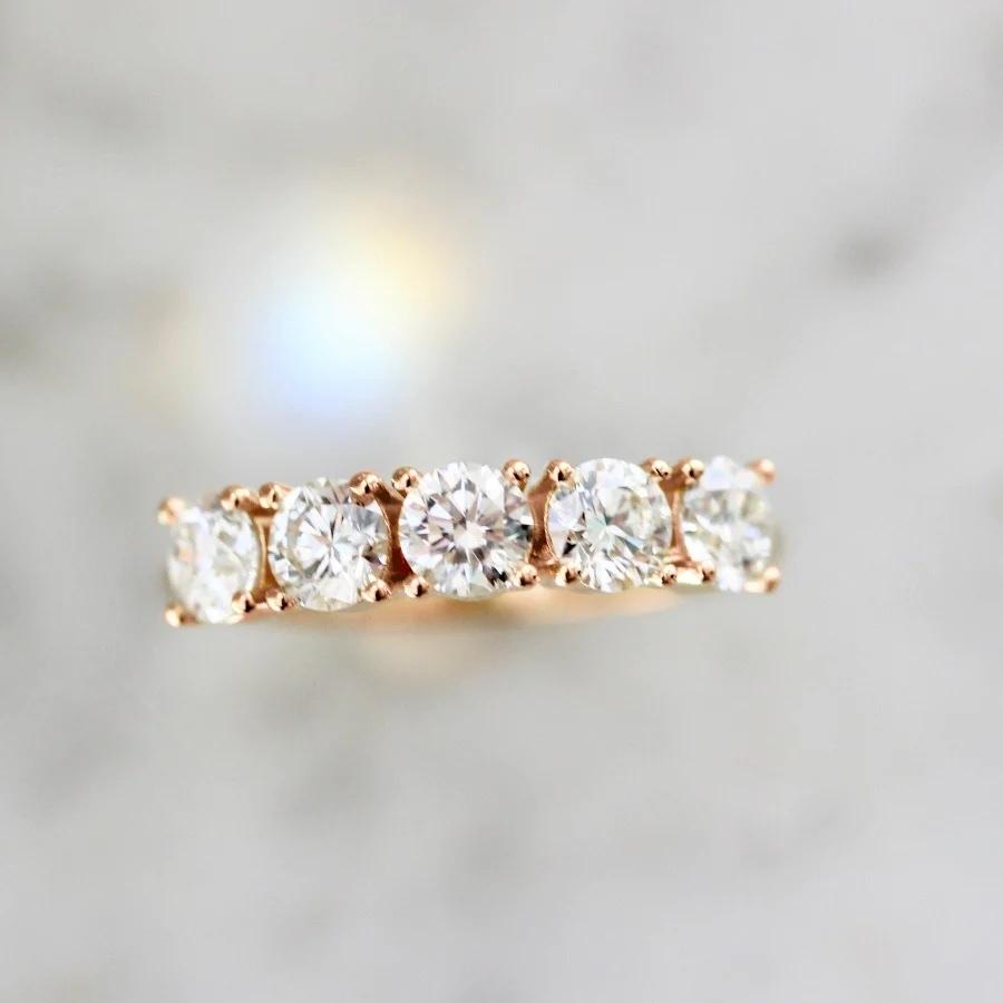 Big Love Five Stone Diamond Band