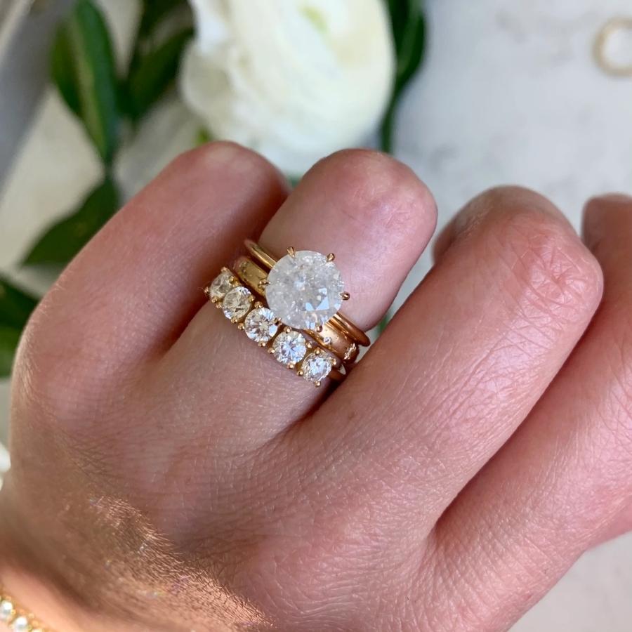 Amazon.com: BESTOYARD Big Diamond Ring Keychain Keyring Holders Wedding  Gift Bridal Shower Favor Random Color : Clothing, Shoes & Jewelry