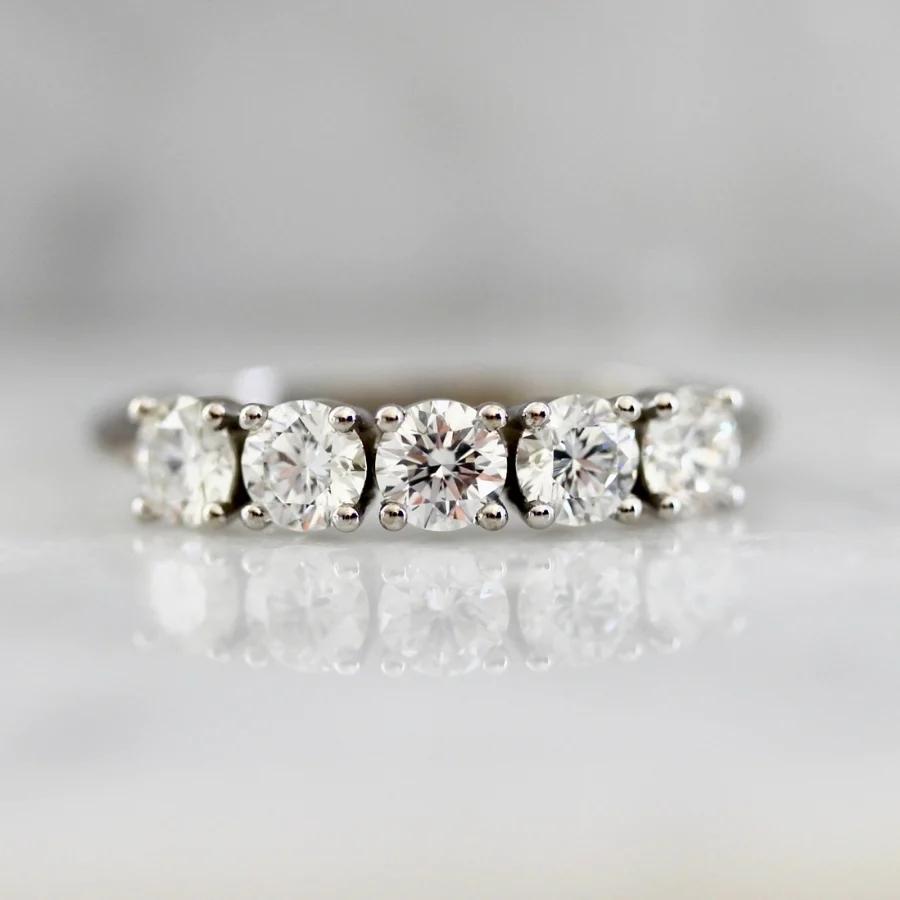 Big Love Five Stone Diamond Band