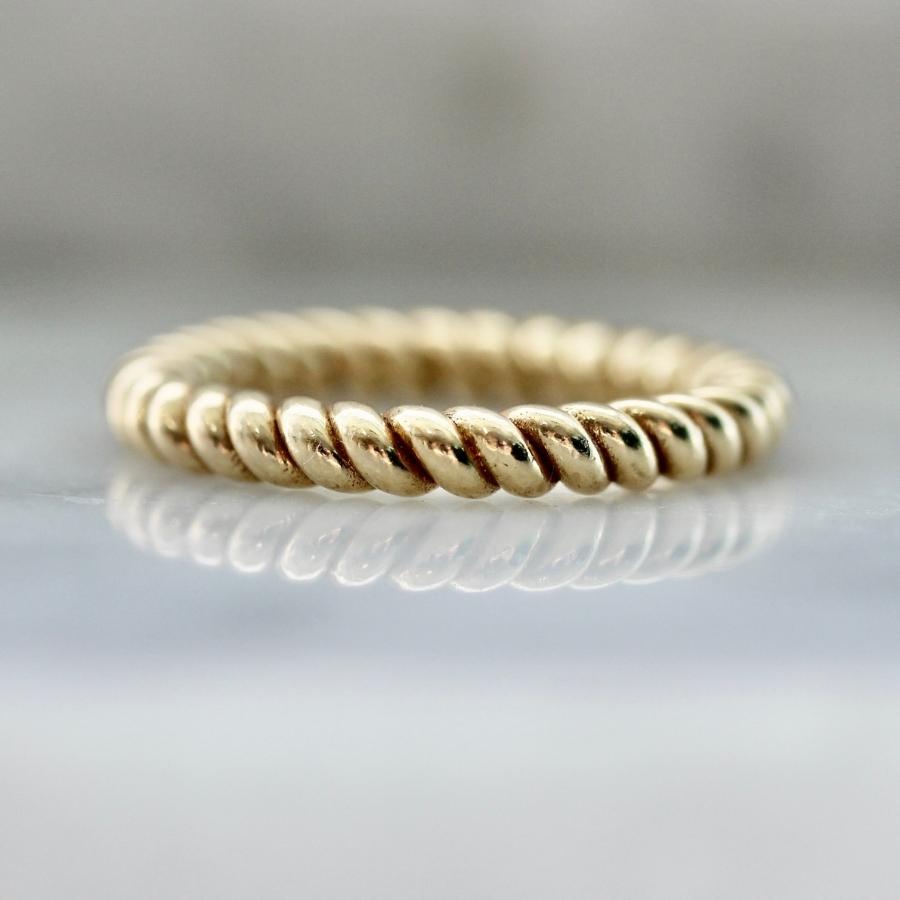 Braided Gold Band