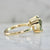 Coquette Light Green Heart Cut Tourmaline Ring