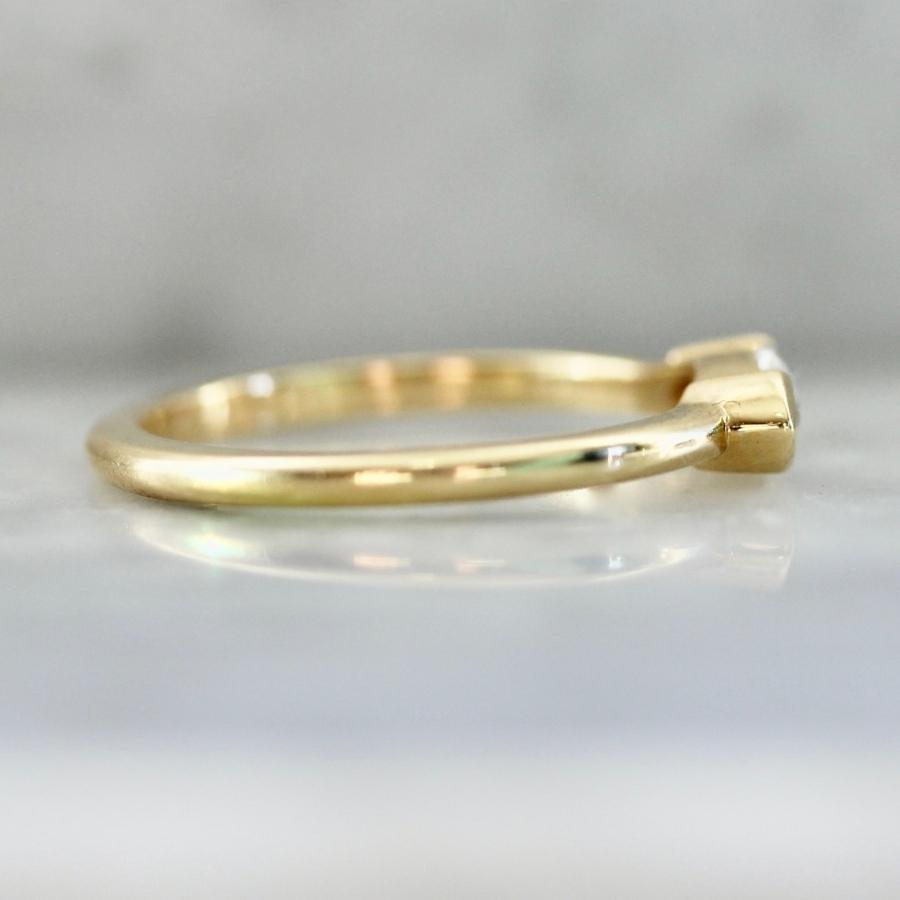 Disco Nights White Moval Cut Diamond Ring