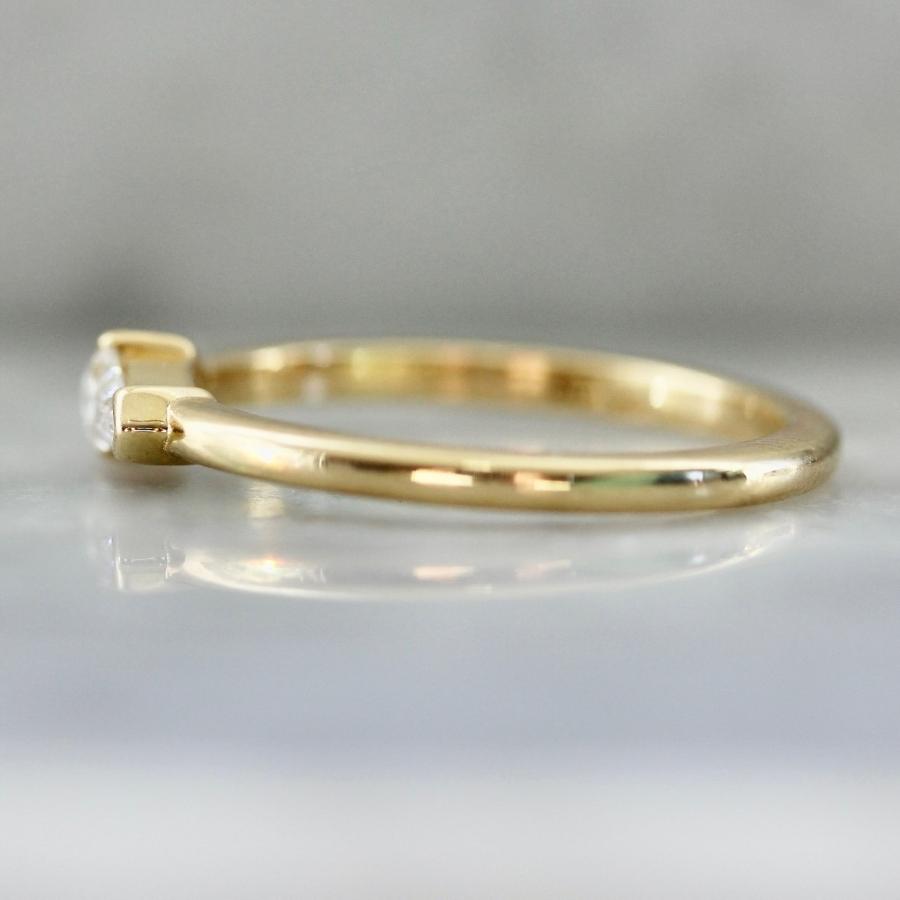 Disco Nights White Moval Cut Diamond Ring