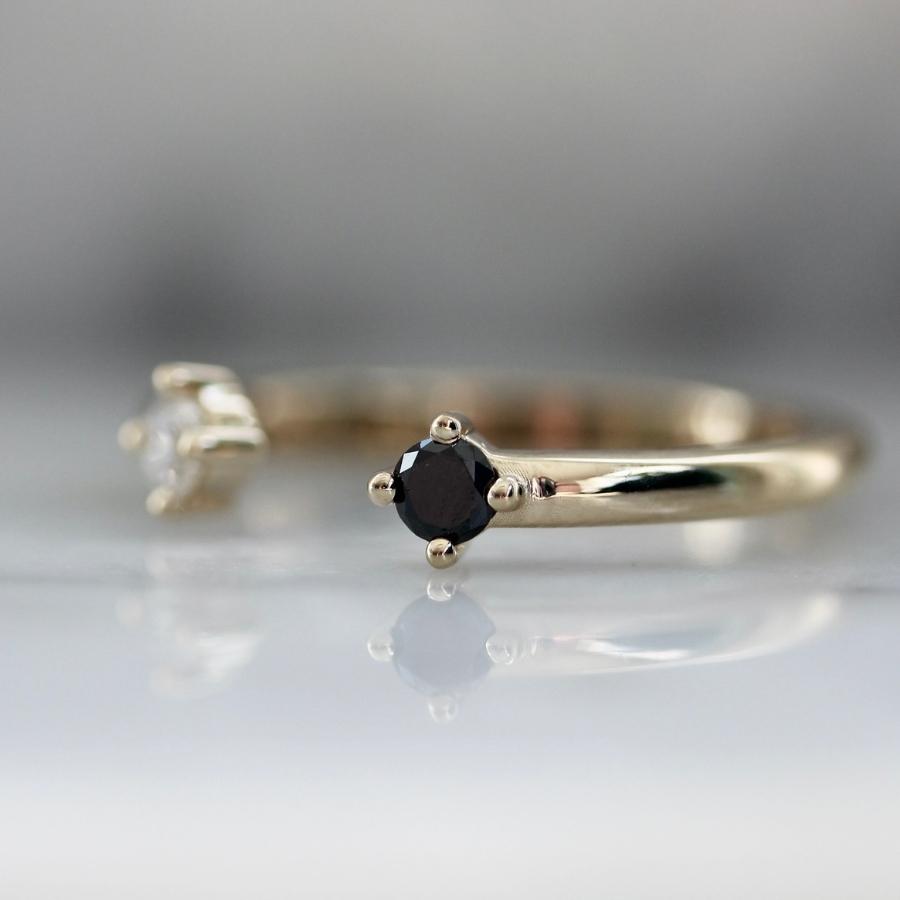 Dottie Open Cuff Diamond Band