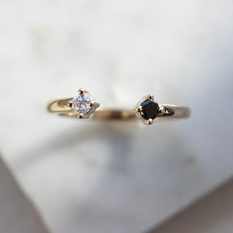 Dottie Open Cuff Diamond Band