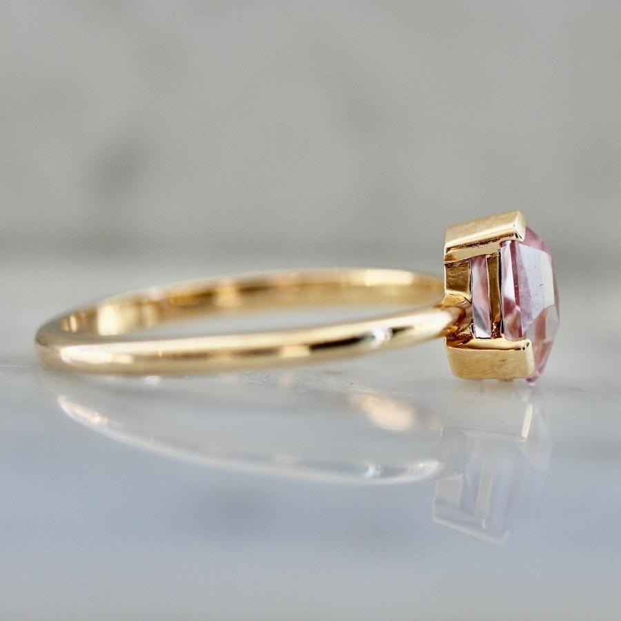 
            Farrah Shield Rose Cut Sapphire Ring