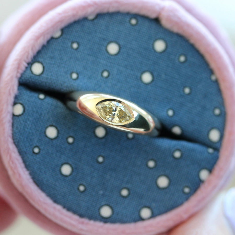 Fever Dream Yellow Marquise Cut Diamond Ring