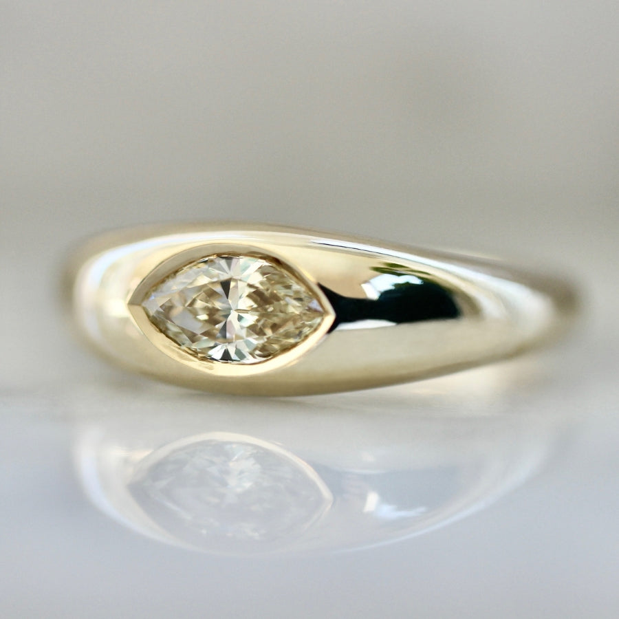 Fever Dream Yellow Marquise Cut Diamond Ring