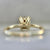 Francisca Champagne Old Mine Cut Diamond Ring
