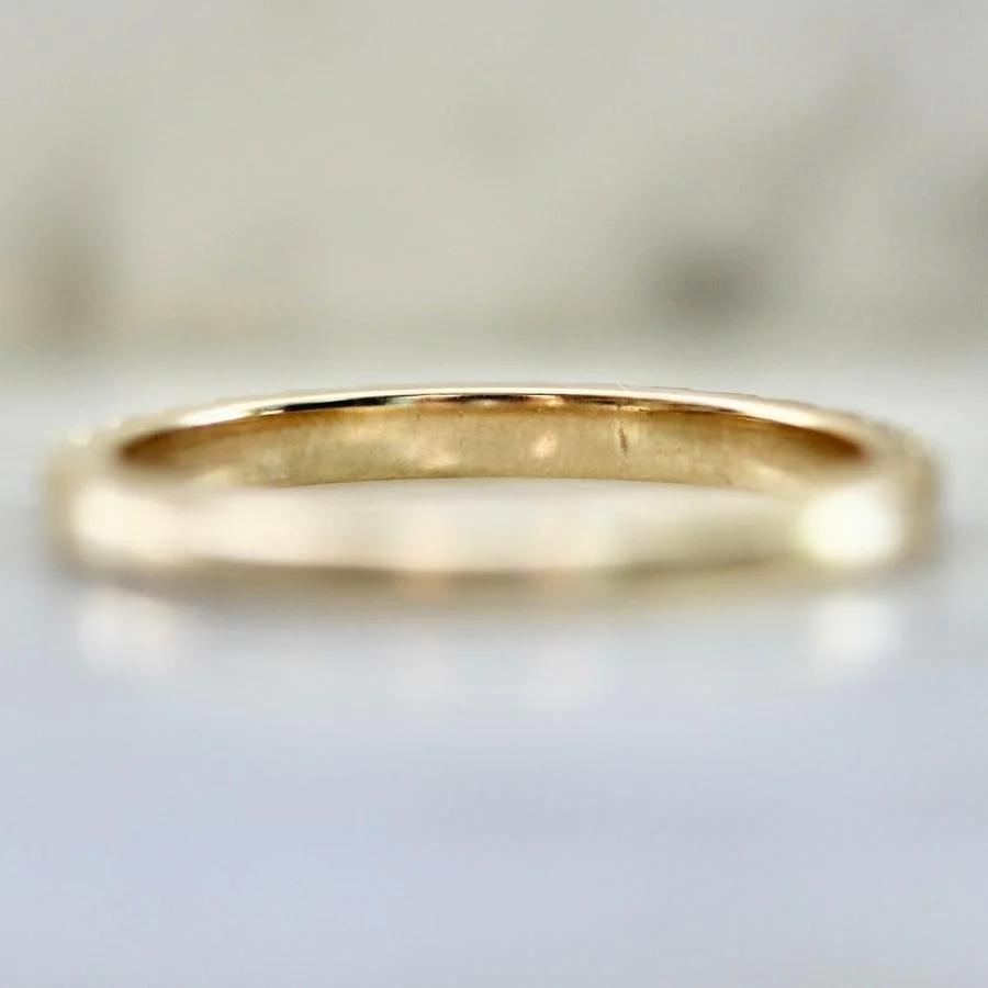 Funfetti Purple Round Brilliant Cut Gemstone Medley Band